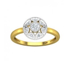 Natural Diamond Ring 0.29 CT / 2.52 gm Gold