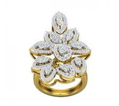 Natural Diamond Ring 2.01 CT / 12.90 gm Gold