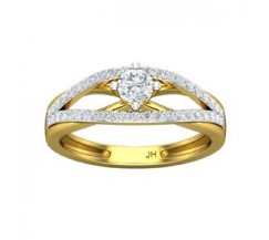 Natural Diamond Ring 0.56 CT / 3.70 gm Gold