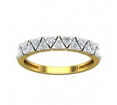 Natural Diamond Ring 0.45 CT / 2.95 gm Gold