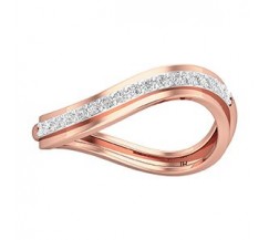 Natural Diamond Band for HER 0.20 CT / 2.50 gm Gold