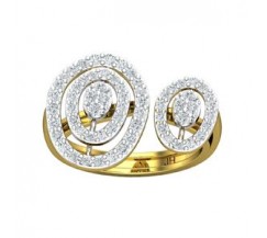Natural Diamond Ring 0.84 CT / 5.10 gm Gold