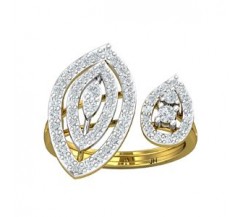 Natural Diamond Ring 0.85 CT / 4.50 gm Gold