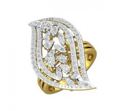 Natural Diamond Ring 1.22 CT / 8.70 gm Gold