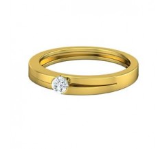 Natural Diamond Band for Men 0.25 CT / 4.20 gm Gold