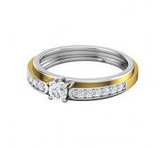 Natural Diamond Band for HER 0.36 CT / 3.40 gm Gold