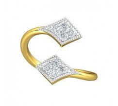 Natural Diamond Ring 0.26 CT / 2.51 gm Gold