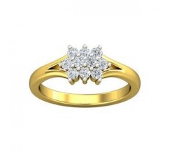 Natural Diamond Ring 0.25 CT / 2.75 gm Gold