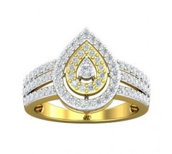 Natural Diamond Ring 0.76 CT / 4.63 gm Gold