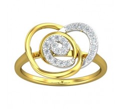 Natural Diamond Ring 0.21 CT / 2.49 gm Gold
