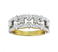 Natural Diamond Ring 0.77 CT / 4.30 gm Gold