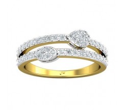 Natural Diamond Ring 0.50 CT / 3.35 gm Gold