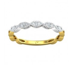 Natural Diamond Ring 0.22 CT / 1.59 gm Gold