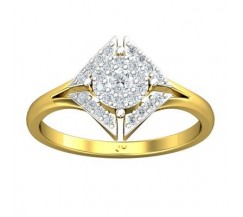 Natural Diamond Ring 0.33 CT / 3.02 gm Gold