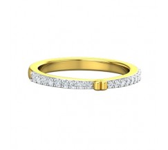 Natural Diamond Ring 0.18 CT / 2.75 gm Gold