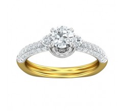 PreSet Natural Solitaire Diamond Ring 1.17 CT / 3.50 gm Gold