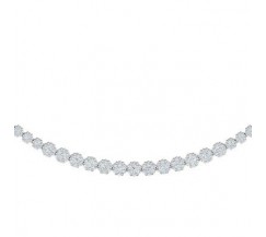 Diamond Necklace 3.12 CT / 24.65 gm Gold