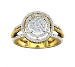 Natural Diamond Ring 0.51 CT / 3.84 gm Gold