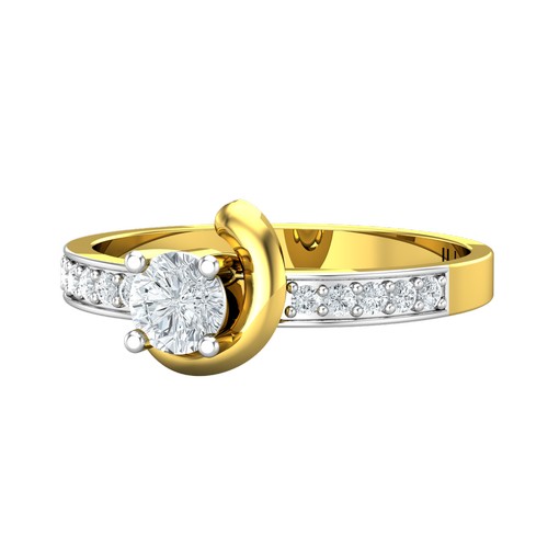 Diamond Solitaire Gold Men's Rings SDR563 - Best Prices N Designs| Surat Diamond  Jewelry