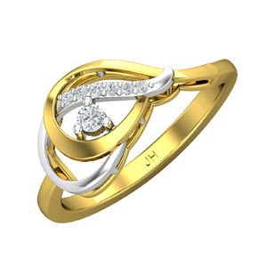 Natural Diamond Ring 0.11 CT / 2.85 gm Gold @ Jewel Hub